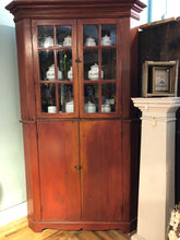 Load image into Gallery viewer, Pine Corner Cupboard (Front)
